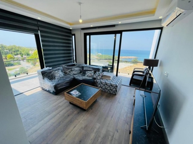 BRAND NEW 2+1 FLAT TO RENT IN GIRNE WITH SEA VIEW