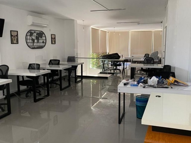 It is an office for rent in the center of Kyrenia.
