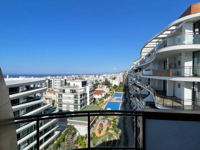 LUXURY 3+1 DUPLEX FOR RENT IN GIRNE CENTER WITH SEA VIEW