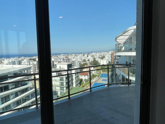 LUXURY 3+1 DUPLEX FOR RENT IN GIRNE CENTER WITH SEA VIEW