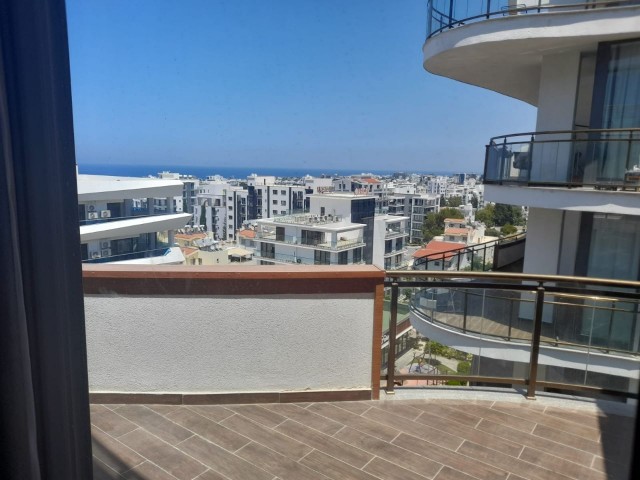 LUXURY 3+1 DUPLEX FOR RENT IN GIRNE CENTER WITH SEA VIEW