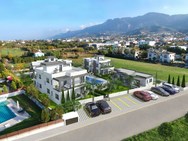 LAST 3 LUXURIOUS FLATS IN KYRENIA ALSANCAK OPPORTUNITY TO BE MISSED EASE OF PAYMENT