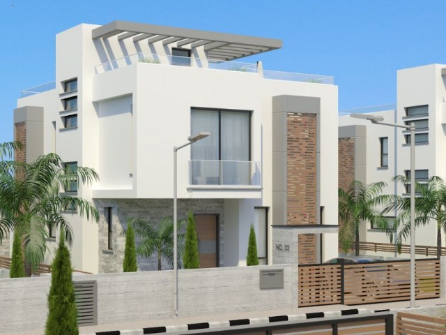 LAST 2 LUXURIOUS VILLAS FOR SALE INCLUDED IN A 3+1 APARTMENT IN ALSANCAK, GIRNE.