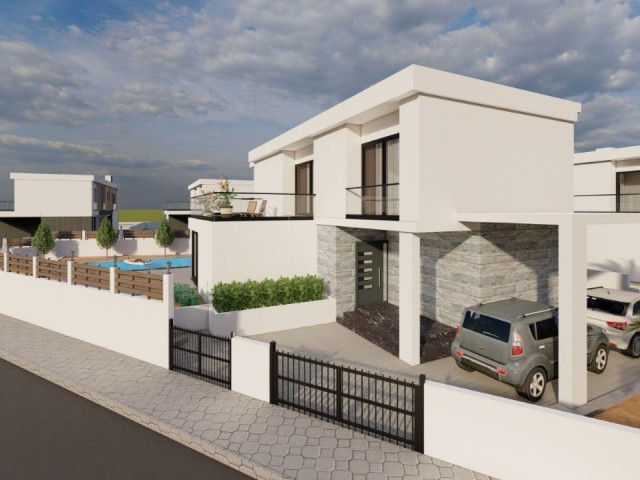 BEAUTIFUL 5+2 VILLAS IN A COMPLETED PROJECT