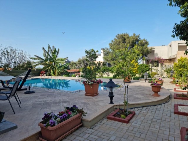 BEAUTIFUL 3+1 VILLA WITH PRIVATE SWIMMING POOL IN OZANKOY GIRNE