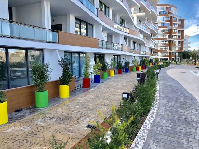 LUXUS KOMPLETT MÖBLIERTE 1+1 WOHNUNG IM KYRENIA CENTER ZU VERKAUFEN