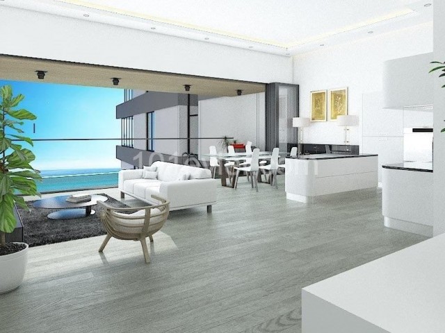 2 + 1 Luxury Apartment for Sale in Kyrenia Central in a Unique Cruise Project