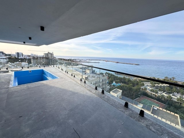 Luxurius 4+1 Apartment with Private Pool For Sale in Girne