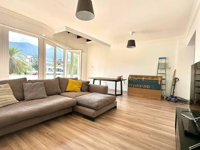 3+1 APARTMENT FOR RENT IN GIRNE CENTER. NEW FURNITURE!