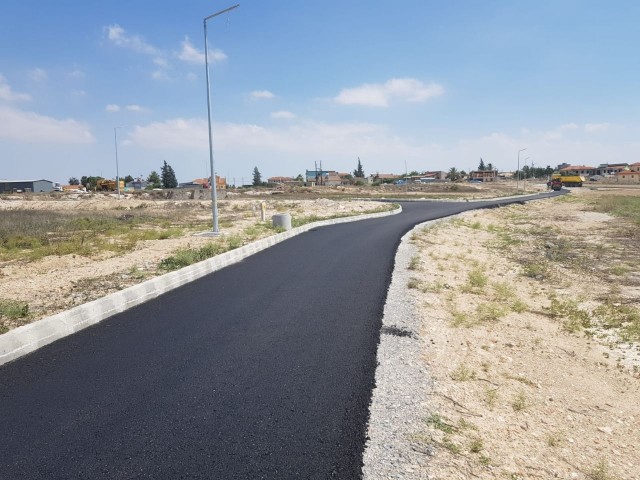 THE LAST 1 Dec Plot of Land in Turkish Production is 15 minutes away from Nicosia.Whether You Make A Villa Or An Apartment Suitable For The Structure. ** 