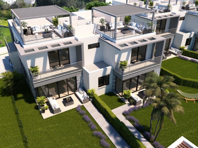 Luxury Villas On Site in Karaoglanoglu, 5 Minutes from the Center of Kyrenia, 1 Minute from the Sea ** 