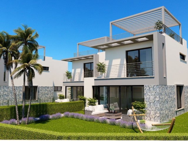 Luxury Villas On Site in Karaoglanoglu, 5 Minutes from the Center of Kyrenia, 1 Minute from the Sea ** 