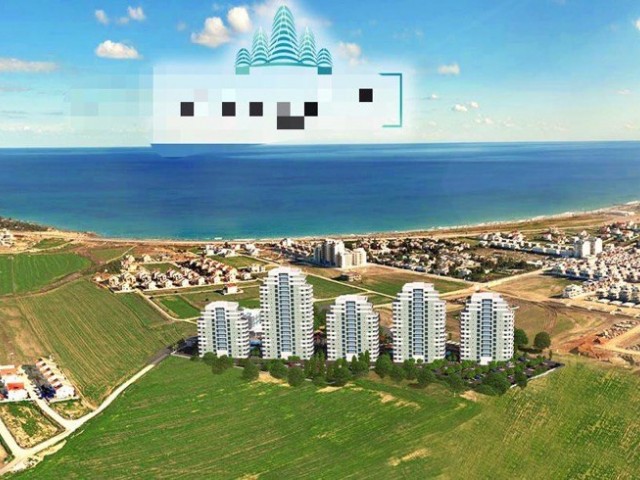 Luxury 1+1 flat with sea view in iskele long beach sky deluxia