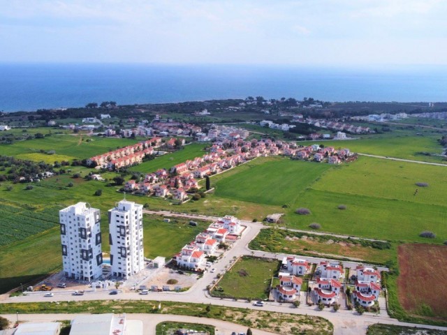 Luxury 2 and 3 bedroom apartments in iskele bahceler with sea view