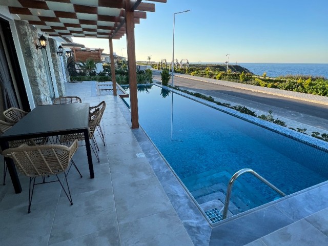 3 + 1 Villa mustakil mit privatem Pool mit Meerblick in Kyrenia esentepe ** 