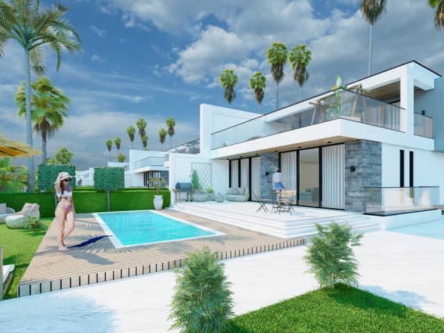 Luxury sea front 4 bedroom duplex villa with private pool 