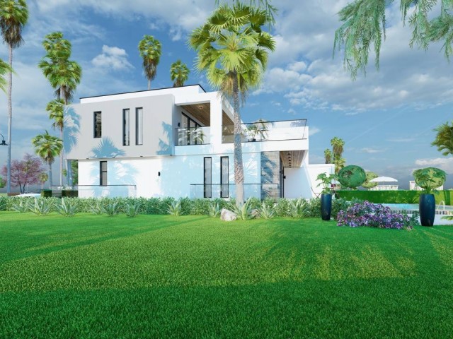 Luxury sea front 4 bedroom duplex villa with private pool 