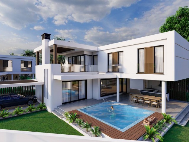 Luxury 3 bedroom detached villa with private pool in Famagusta 