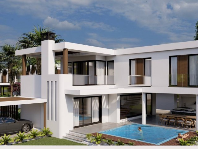 Luxury 3 bedroom detached villa with private pool in Famagusta 