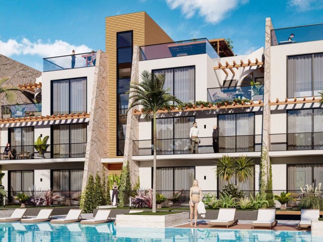 Luxury 2 bedroom large garden apartments in Famagusta 