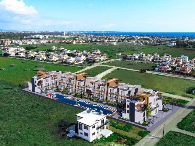 Luxury 2 bedroom large garden apartments in Famagusta 