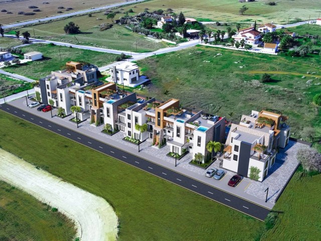 Luxury 2 bedroom large garden apartments in Famagusta 