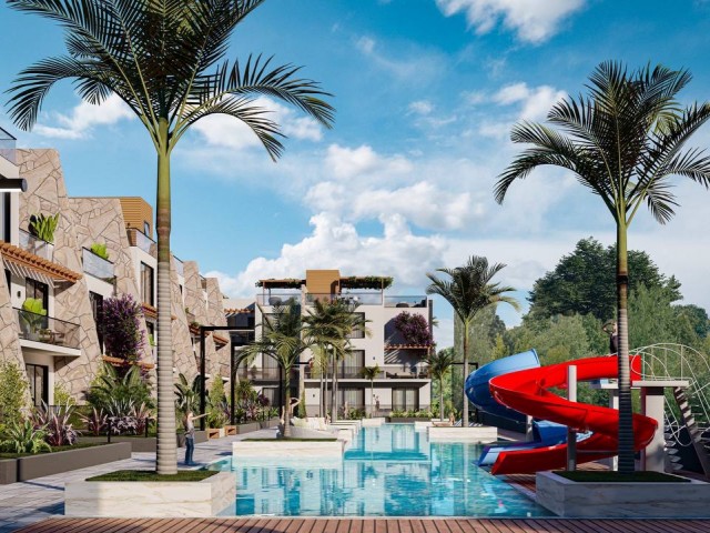 Luxury 2 bedroom large garden apartments in Famagusta 