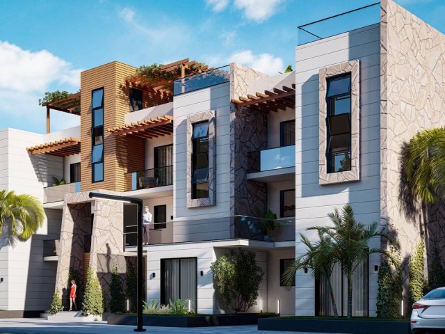 Luxury 2 bedroom large garden apartments in Famagusta 