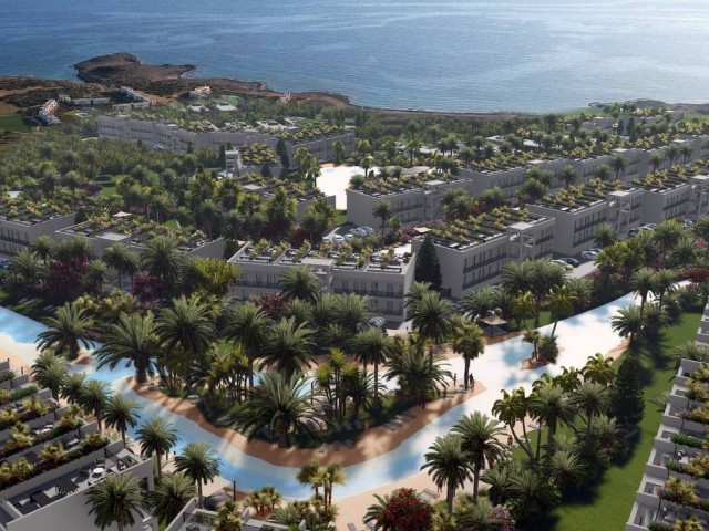 Luxury sea front 1 bedroom garden apartment in 5 star resort  with all facilities 