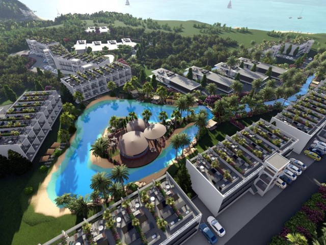 Luxury sea front 1 bedroom garden apartment in 5 star resort  with all facilities 