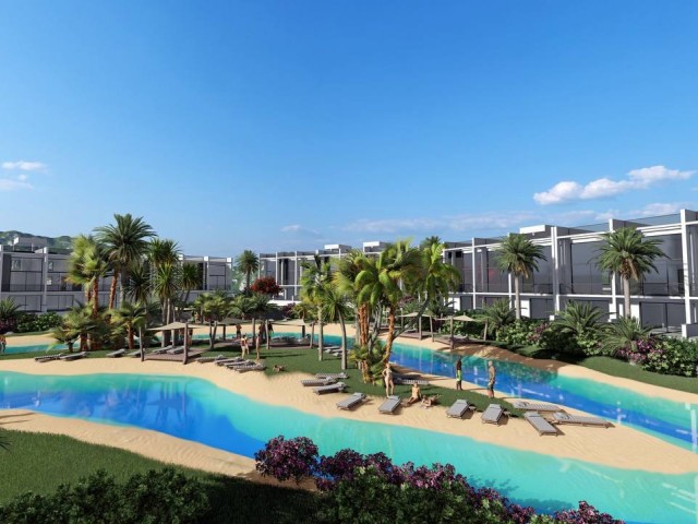 Luxury sea front 1 bedroom garden apartment in 5 star resort  with all facilities 