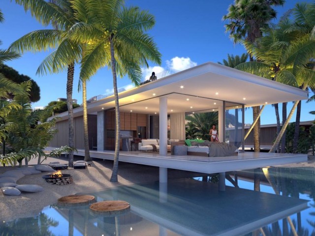 Luxury 3 bedroom detached villa with private pool and private beach in Hawaii resort 