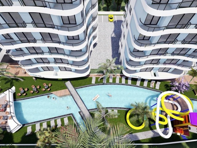 Luxurious 3+1 flat in iskele Long Beach with long time payment plan