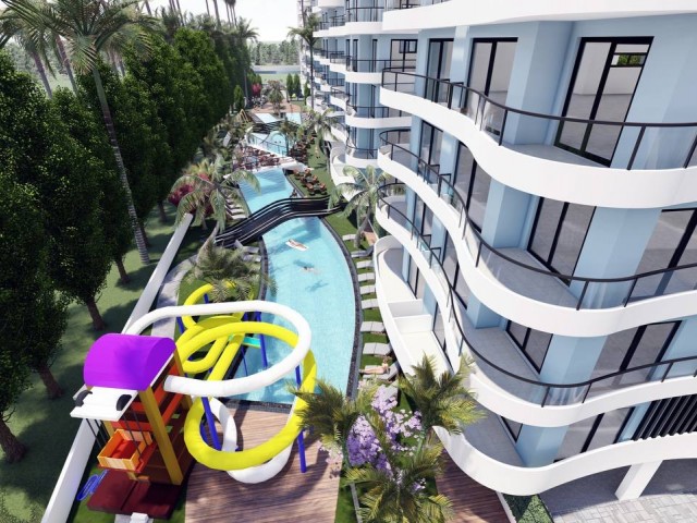 Luxurious 3+1 flat in iskele Long Beach with long time payment plan