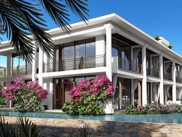 Ultra luxury detached seafront 2 bedroom villa with 5 star hotel facilities 