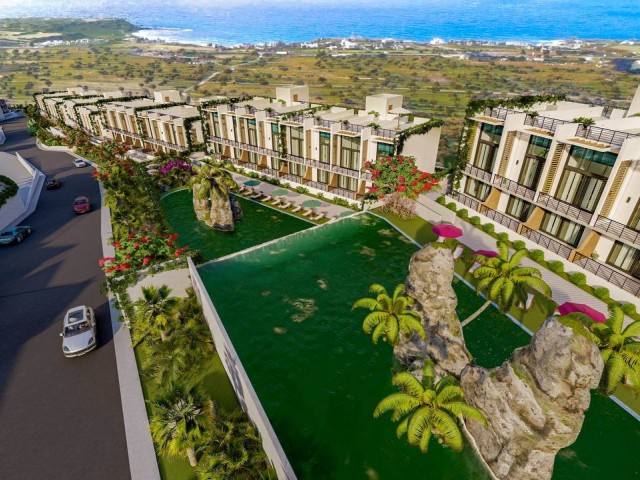 Loft-Penthouse-Wohnung mit zwei Schlafzimmern und Meerblick in Phuket-Projekt