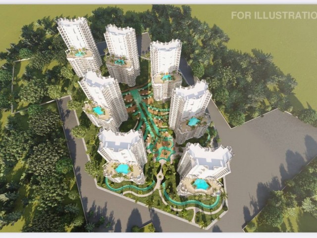 Luxuriöse 2+1-Apartments direkt am Strand im Projekt Palm Jumeira