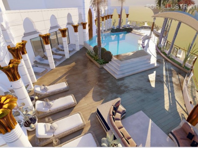 Luxuriöse 2+1-Apartments direkt am Strand im Projekt Palm Jumeira