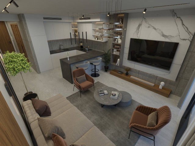 Luxuriöses Loft-Apartment mit einem Schlafzimmer direkt am Meer im Projekt Casa del Mare