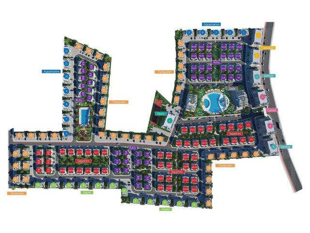 Iskele’de royalsun elite  2+2 duplex villa