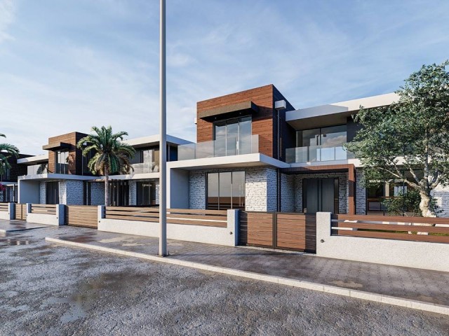 Luxurious detached duplex 4 bedroom villa with pool in famagusta