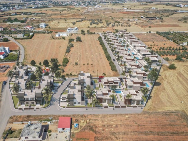 Ultraluxuriöse, freistehende Maisonette-Villa mit 3 Schlafzimmern und privatem Pool in Famagusta