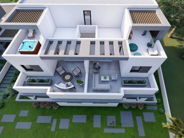 Luxury 2 bedroom loft apartment in Famagusta yenibogaz area