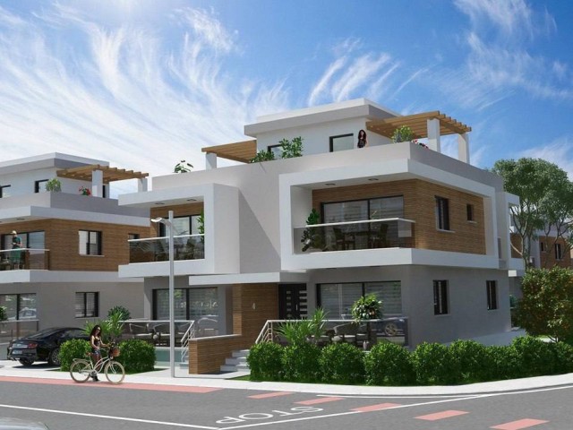 Long beach’de 3+1 duplex full eşyalı villa 