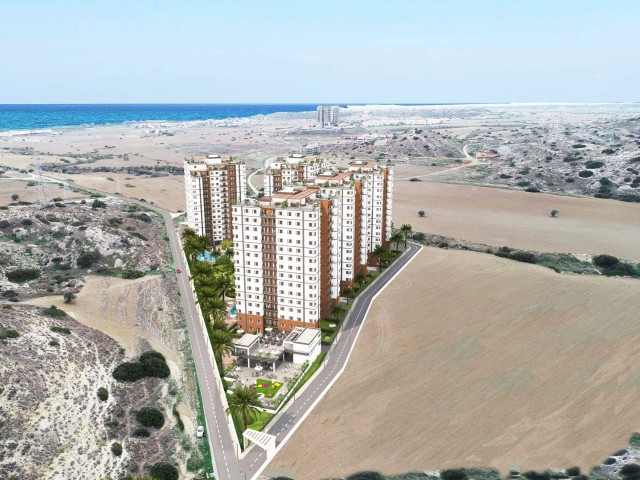 Luxuriöses Studio-Apartment in Iskele Boğaz mit 84-Monats-Ratenzahlung.