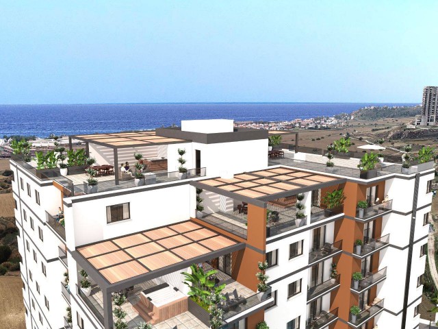 Luxuriöse 1-Zimmer-Wohnung mit 7-Jahres-Zahlungsplan in Iskele Bogaz