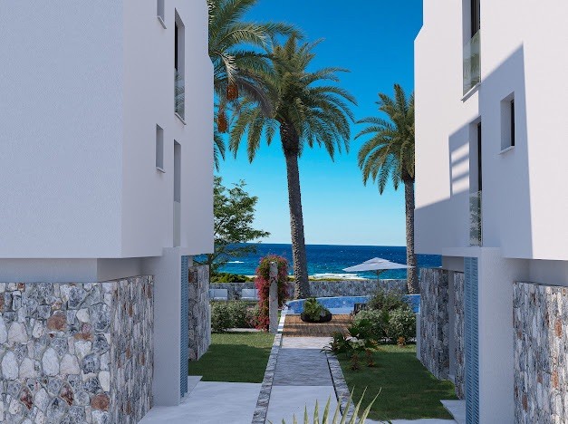 Sea and mountain view villas in Kyrenia