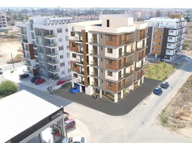 Neue Wohnung in Famagusta, in der Nähe des City Mall, nach 6 Monaten geliefert