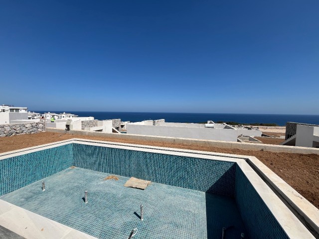 New villas next to the sea