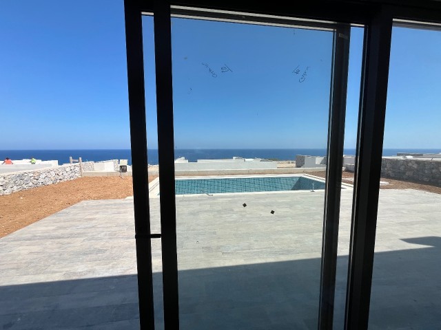 New villas next to the sea